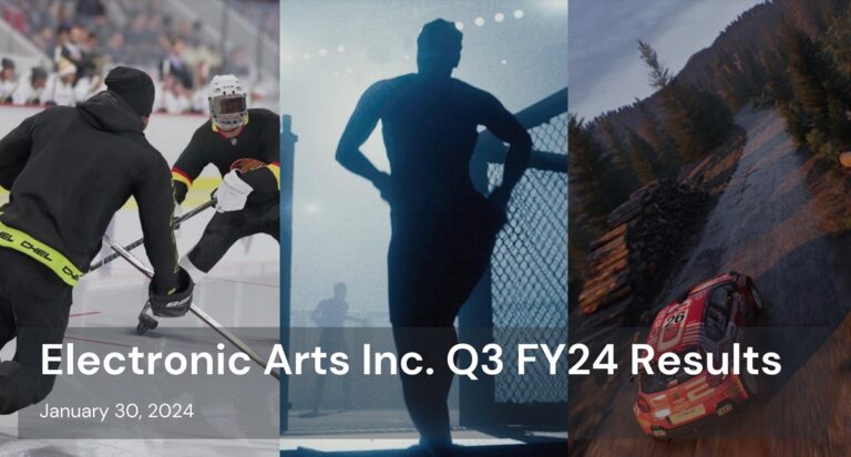 EA's earnings for FYQ3 24.