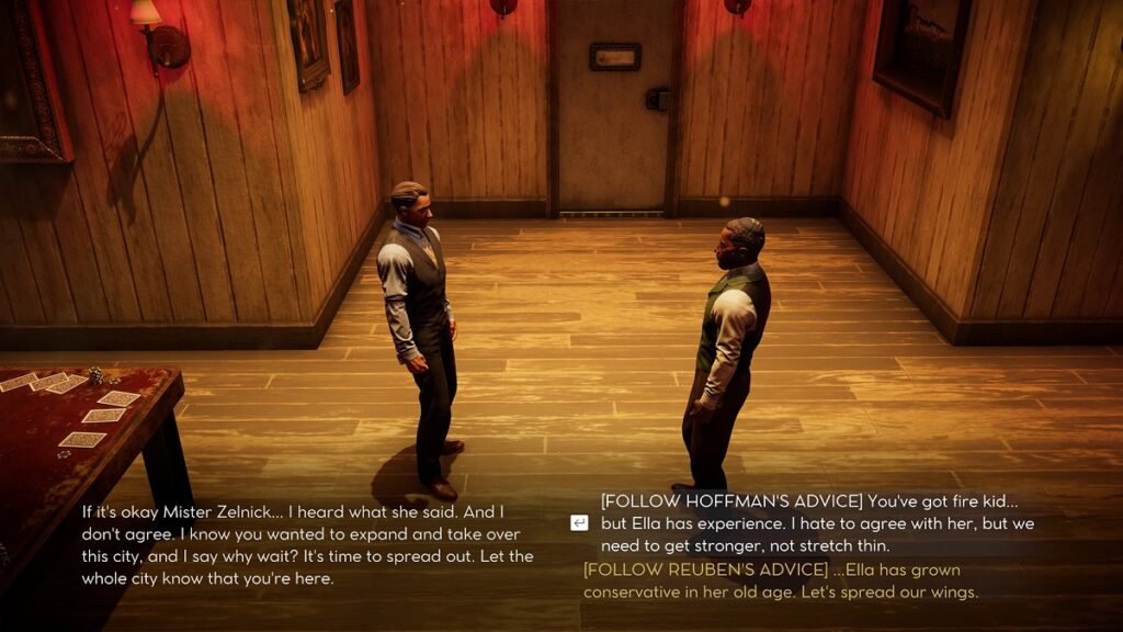 Maxim Zelnick is a new boss in Empire of Sin: Make It Count.