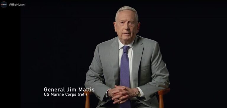 Retired Marine Corps general Jim Mattis.