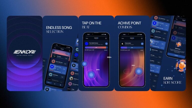 Enkor is a music game on Telegram.