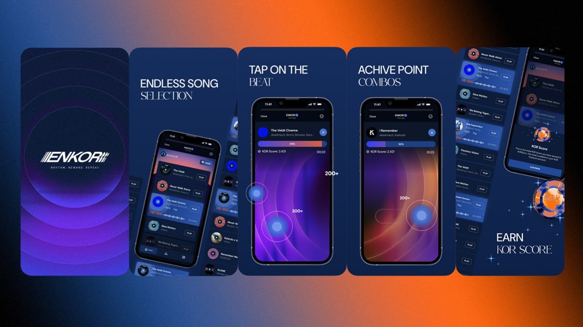 Enkor is a music game on Telegram.