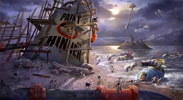 Epic Mickey concept art