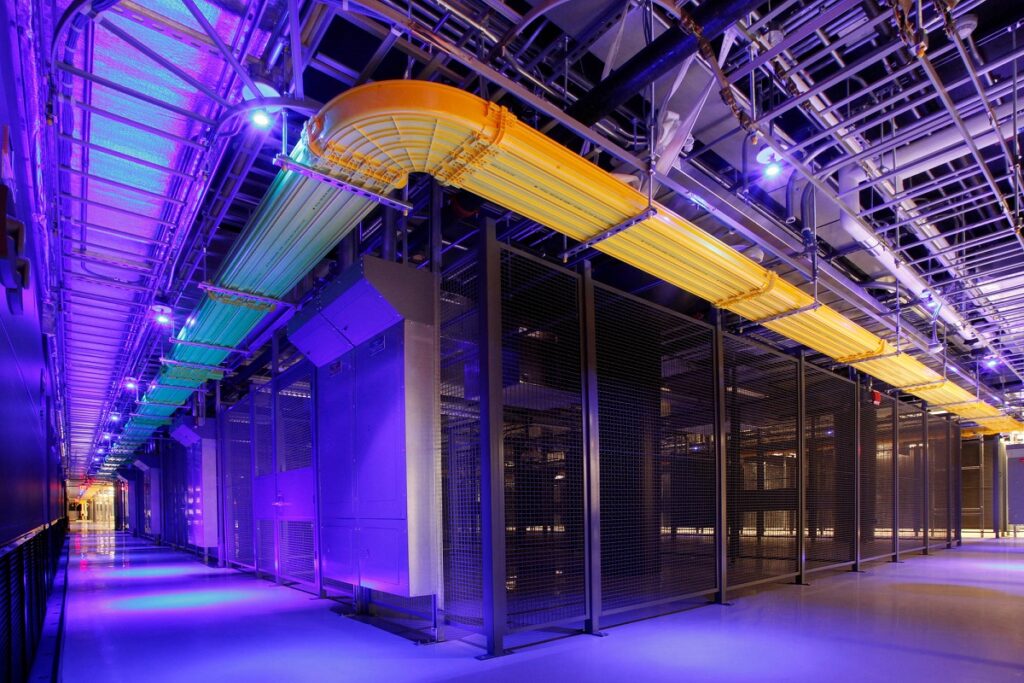 An Equinix colocation datacenter.