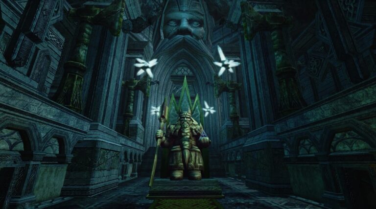 Inside Erebor, or the Lonely Mountain.
