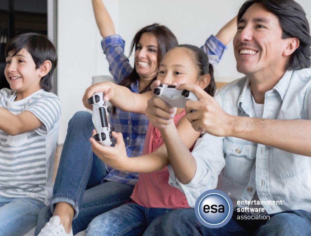 The Entertainment Software Association says 65% of U.S. adults play games