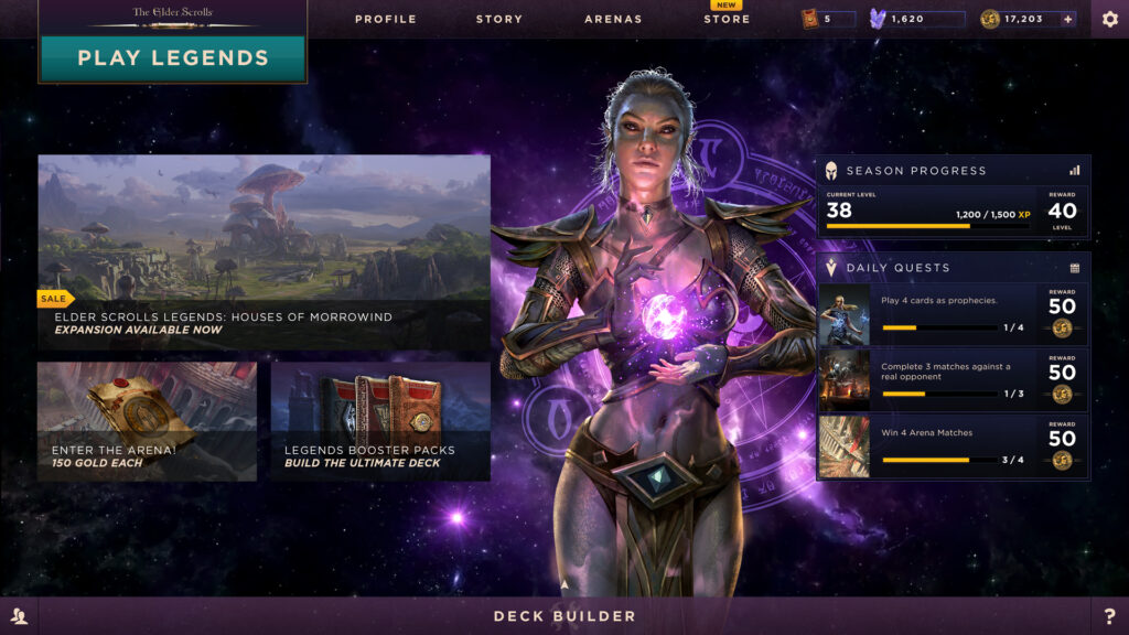 New Legends look.