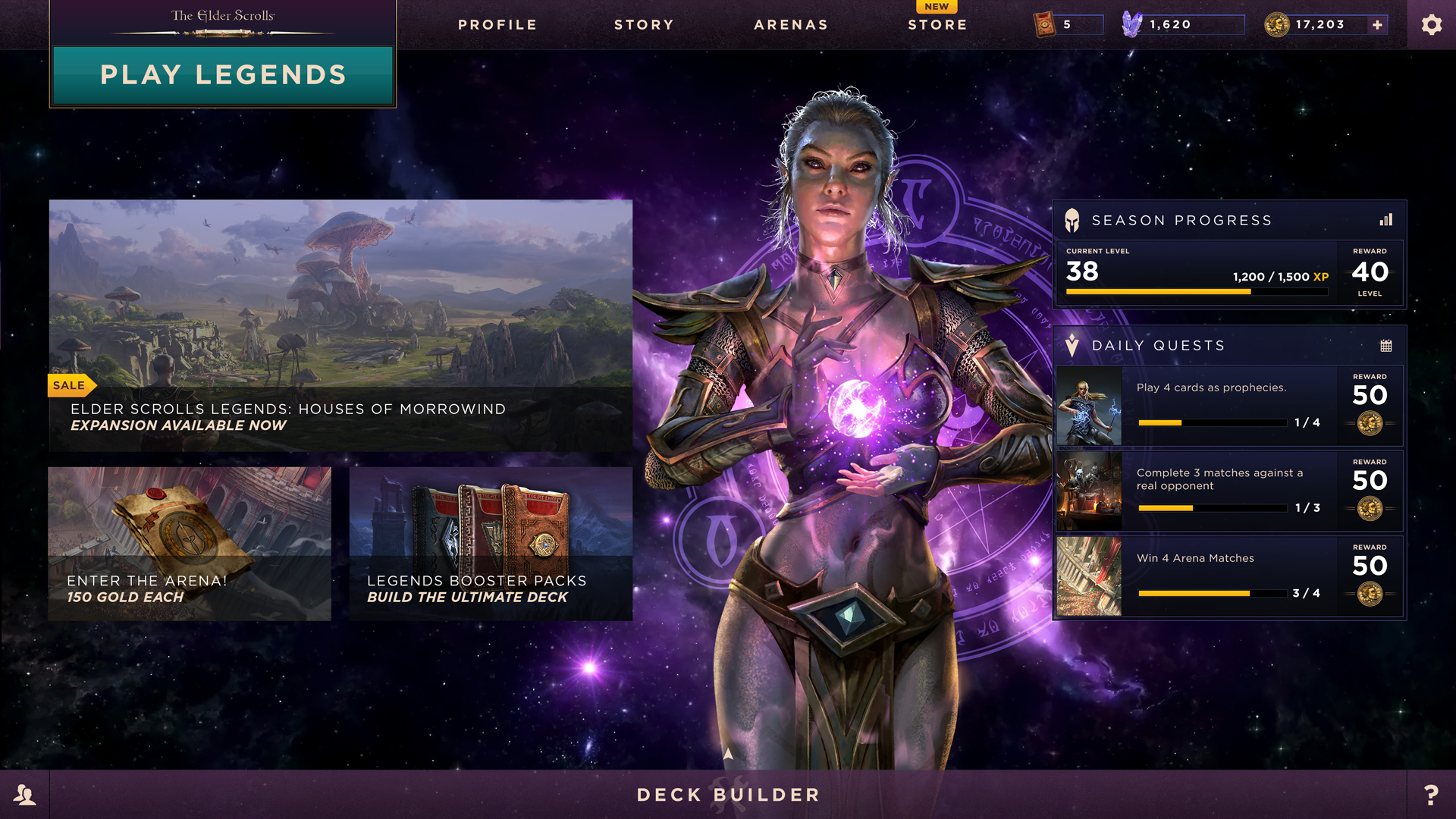 New Legends look.