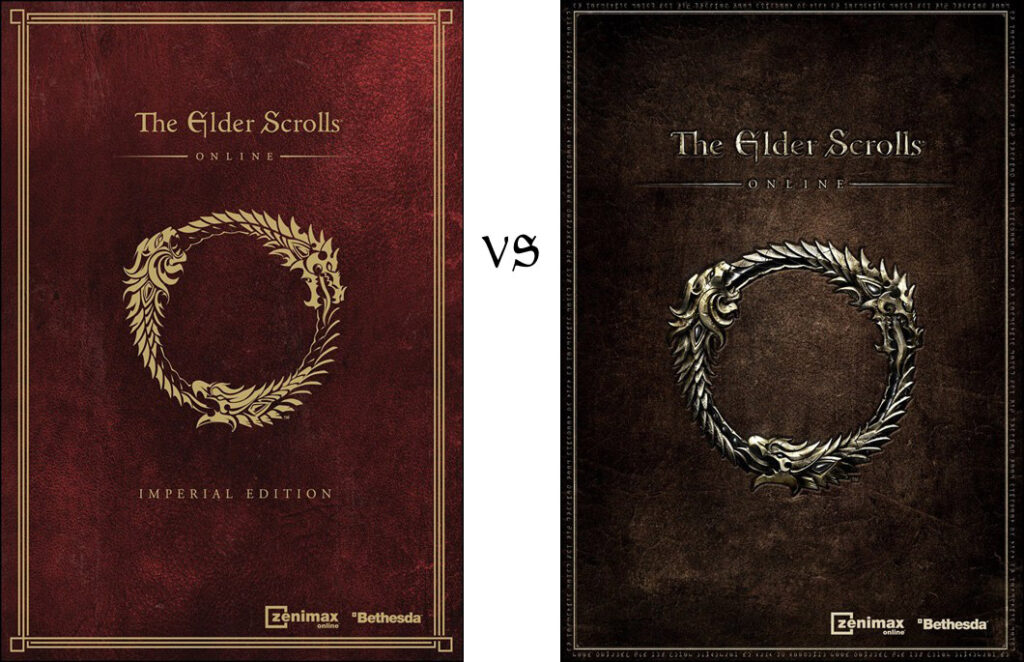 The Elder Scrolls Online Imperial vs Standard Edition preorder comparison