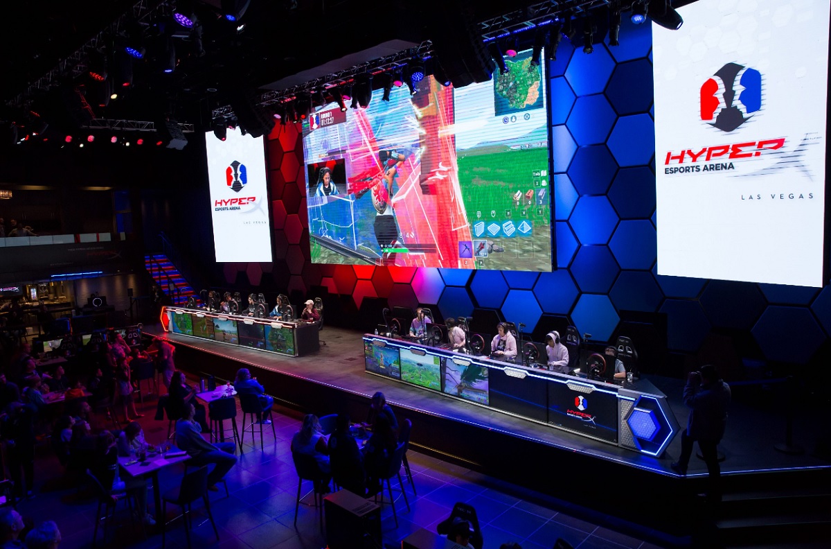 Esports Arena in Luxor Hotel
