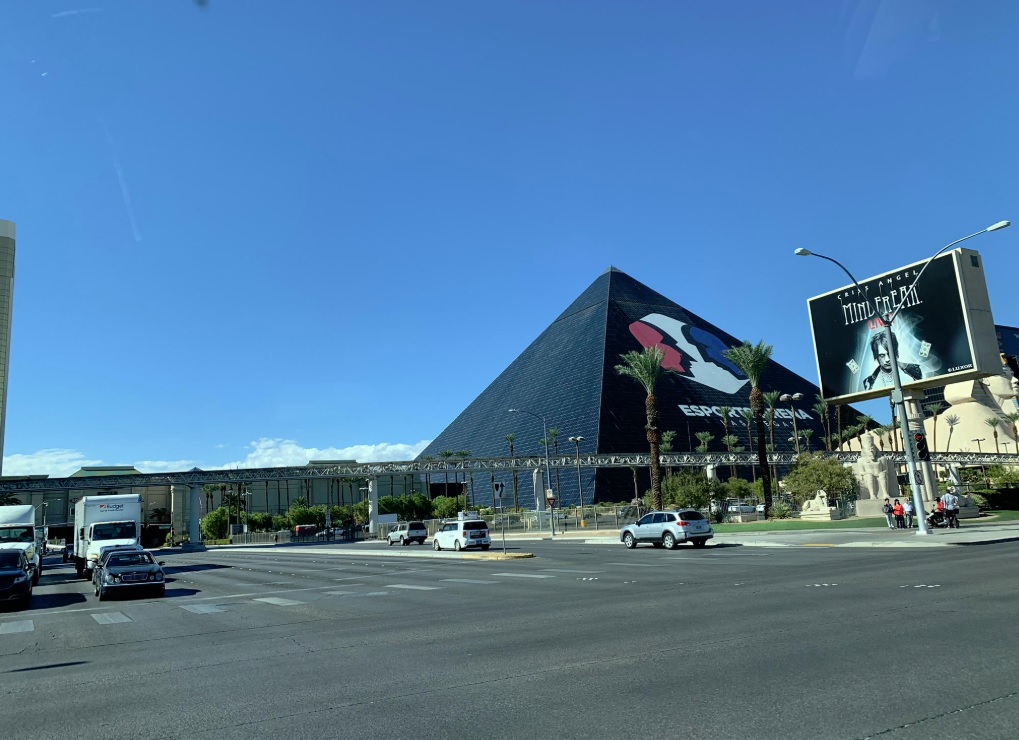The Esports Arena at the Luxor hotel in Las Vegas.