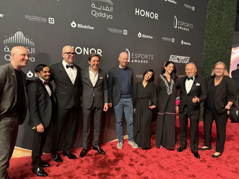 The Red Carpet at the Esports Awards.