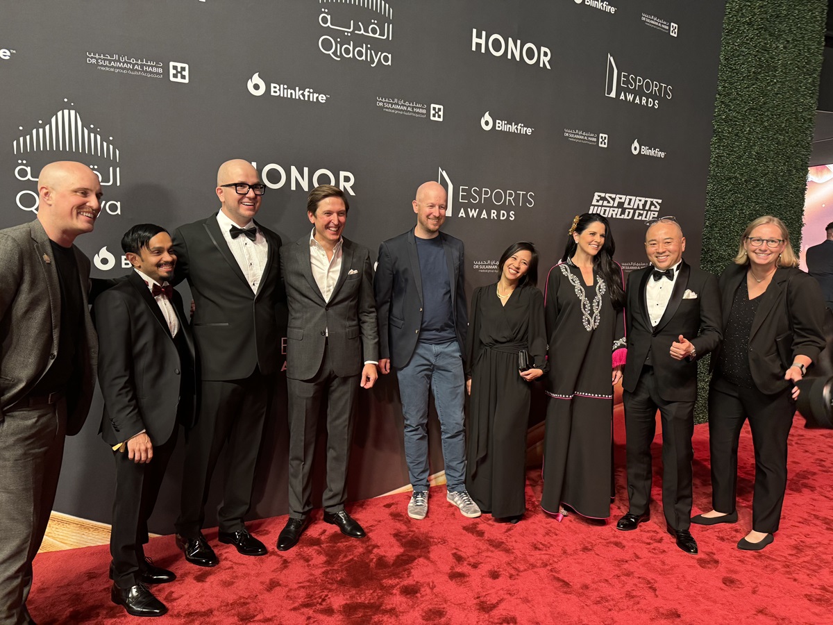 The Red Carpet at the Esports Awards.