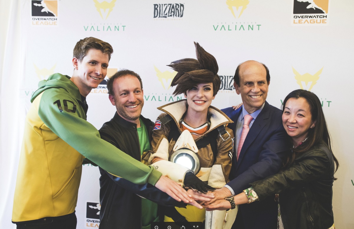 Left to right: LA Valiant's Scott "Custa"