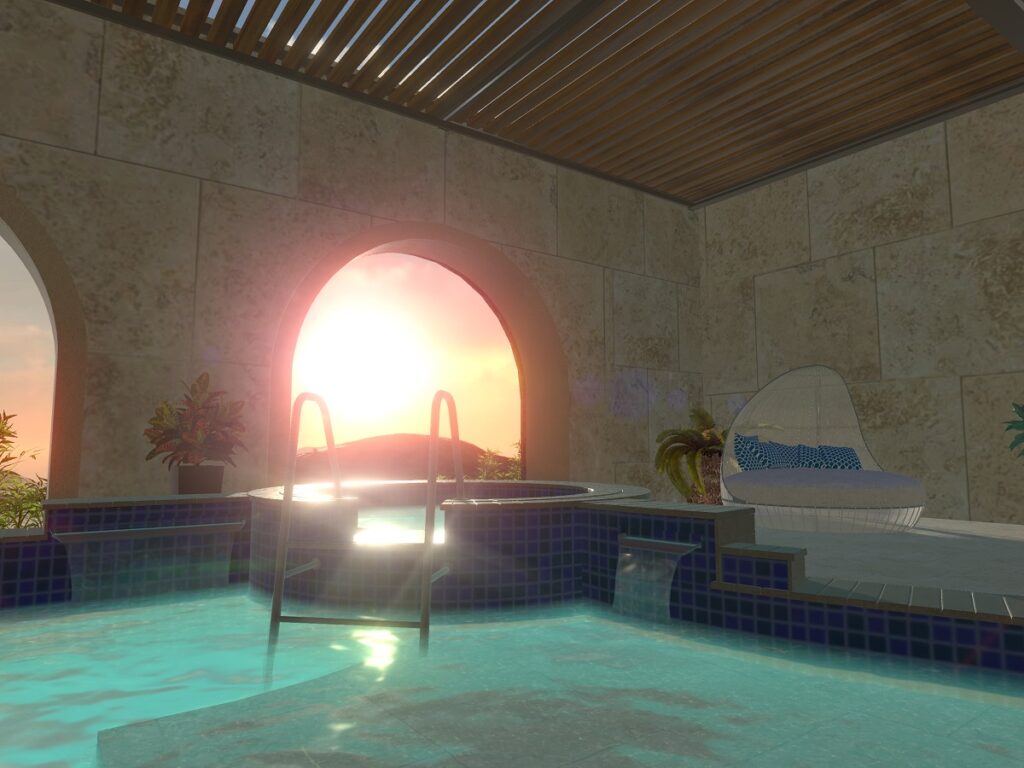 Esqapes is creating relaxing immersive environments.