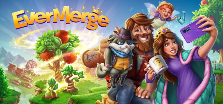 EverMerge is a puzzle game that involves modernized fairy tale characters.