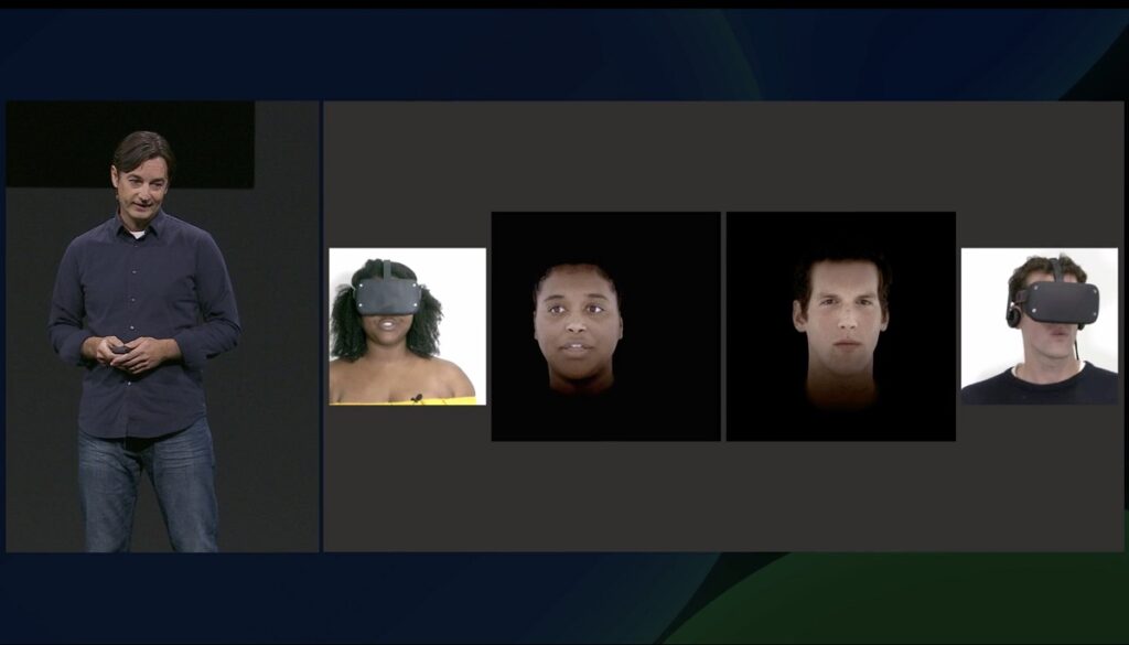 Avatars for VR will get more realistic in the future.