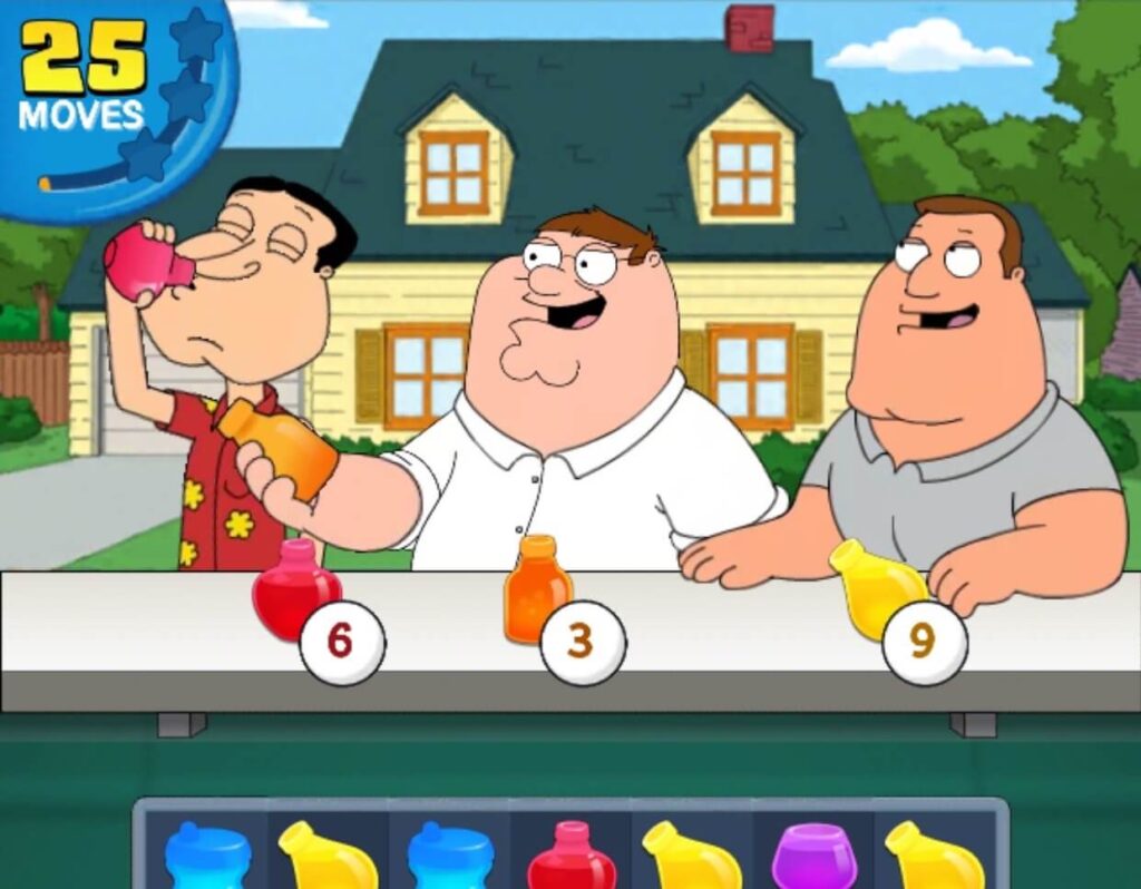 Family Guy: Another Freakin’ Mobile Game attempts to bring the show’s humor to the match-3 field