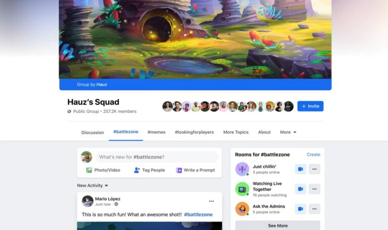 Facebook is starting Fan Groups for Facebook Gaming streamers.