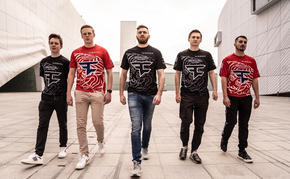 FaZe Clan's PUBG team.