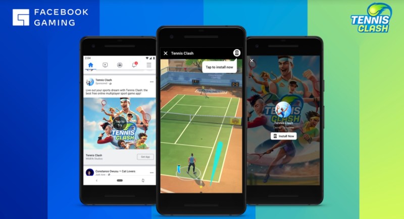 Facebook Gaming is launching cloud-based free-to-play games.