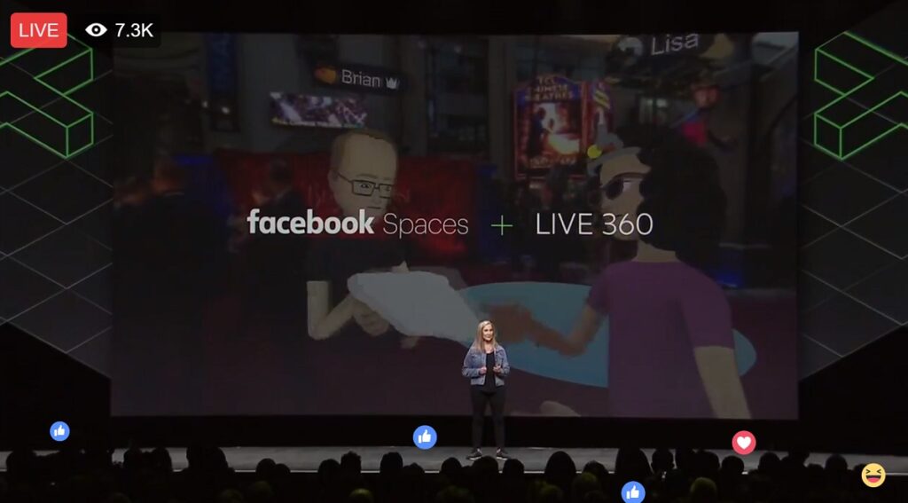 Facebook Spaces will let you livestream 360-degree video from anywhere