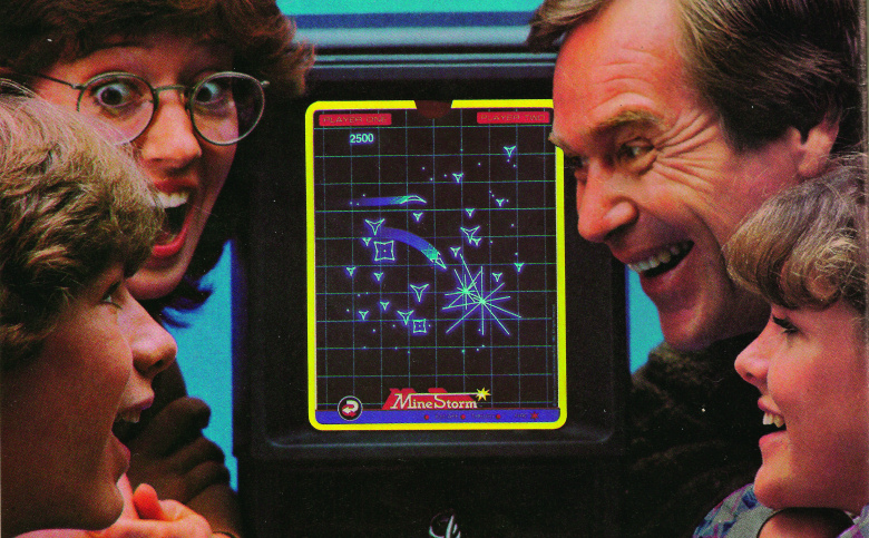 Vectrex MineStorm ad