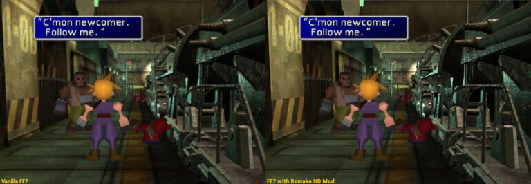 FF7 Remako HD Graphics Mod