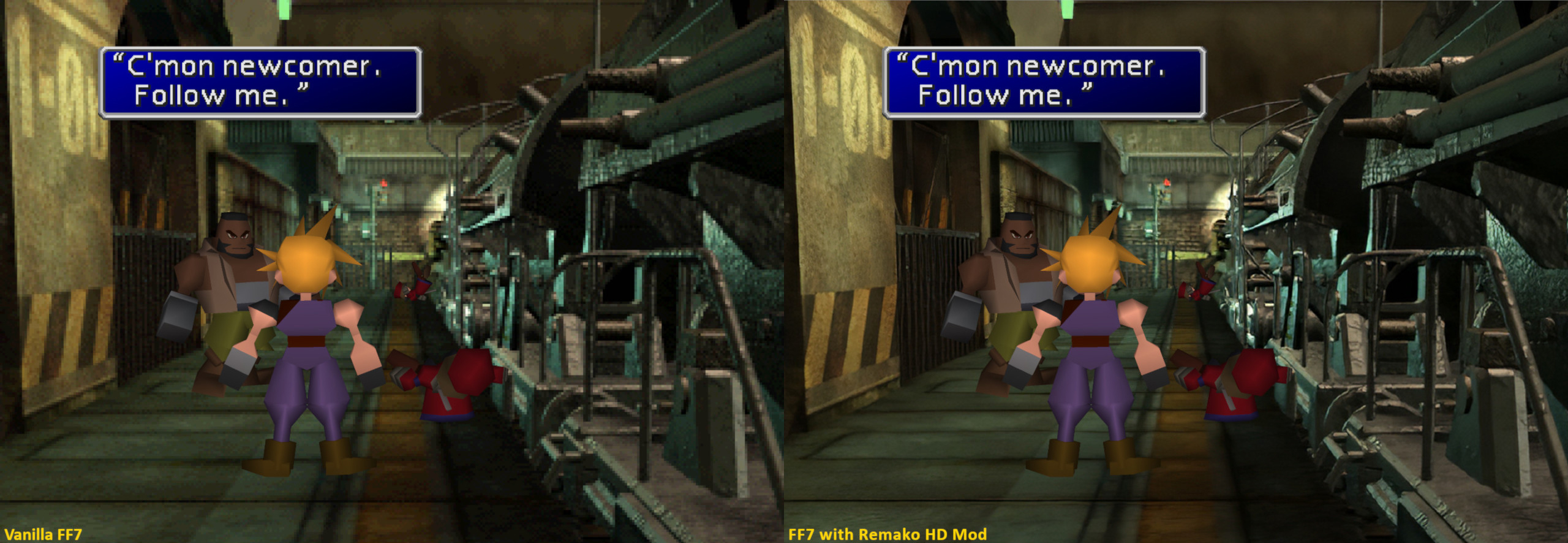 FF7 Remako HD Graphics Mod
