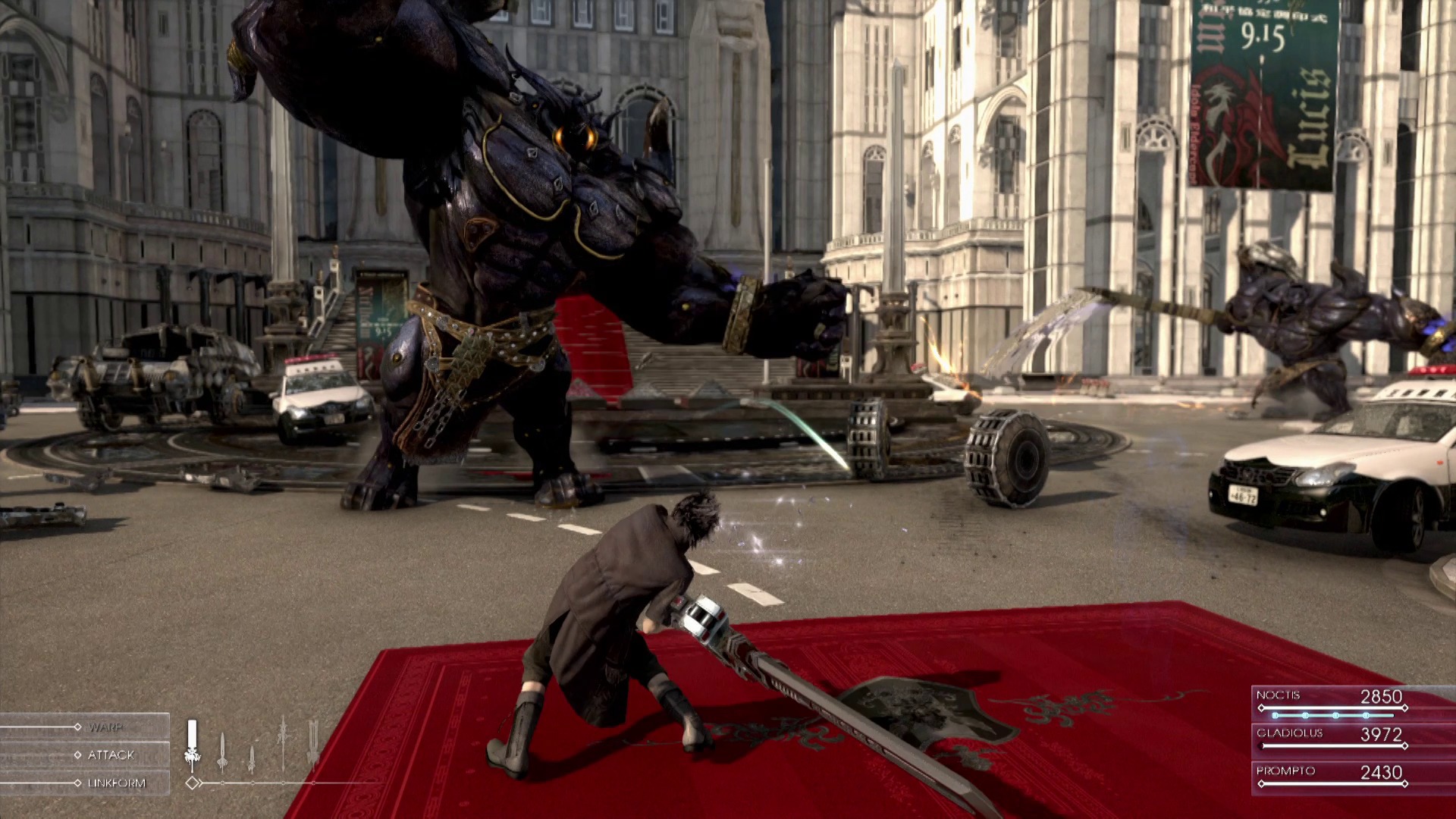 Square Enix is getting anxious to roll out the red carpet for Final Fantasy XV.