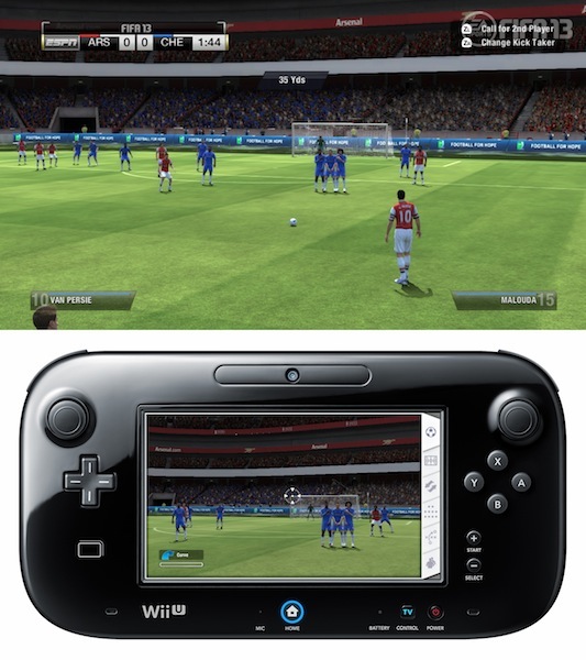 FIFA '13 on the Wii U