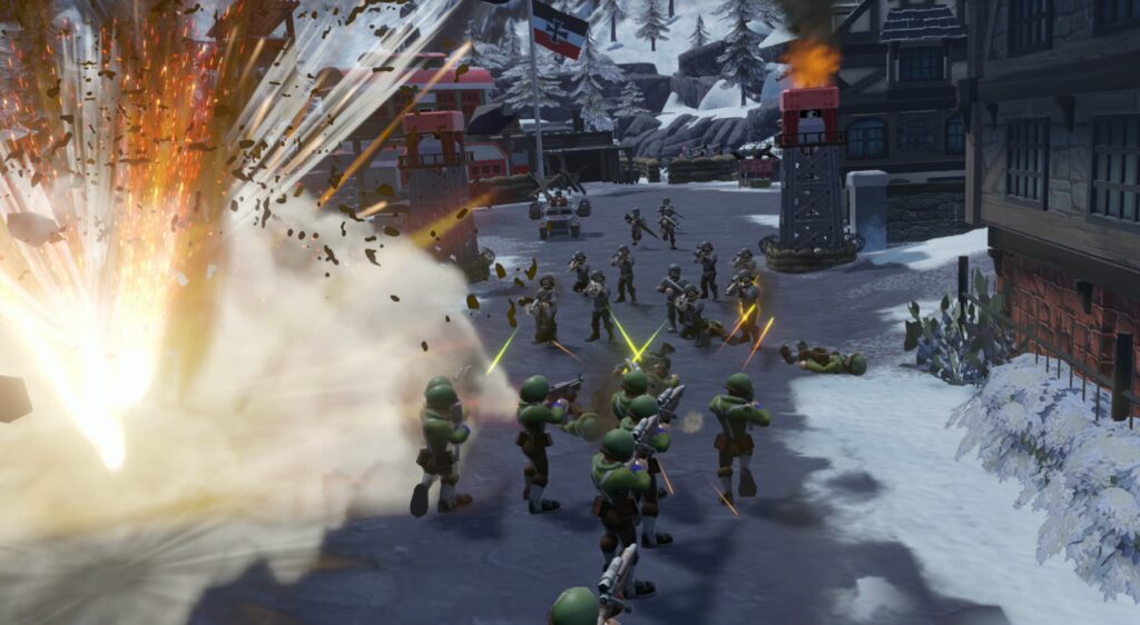 Your infanty will pave the way for you in Final Assault.