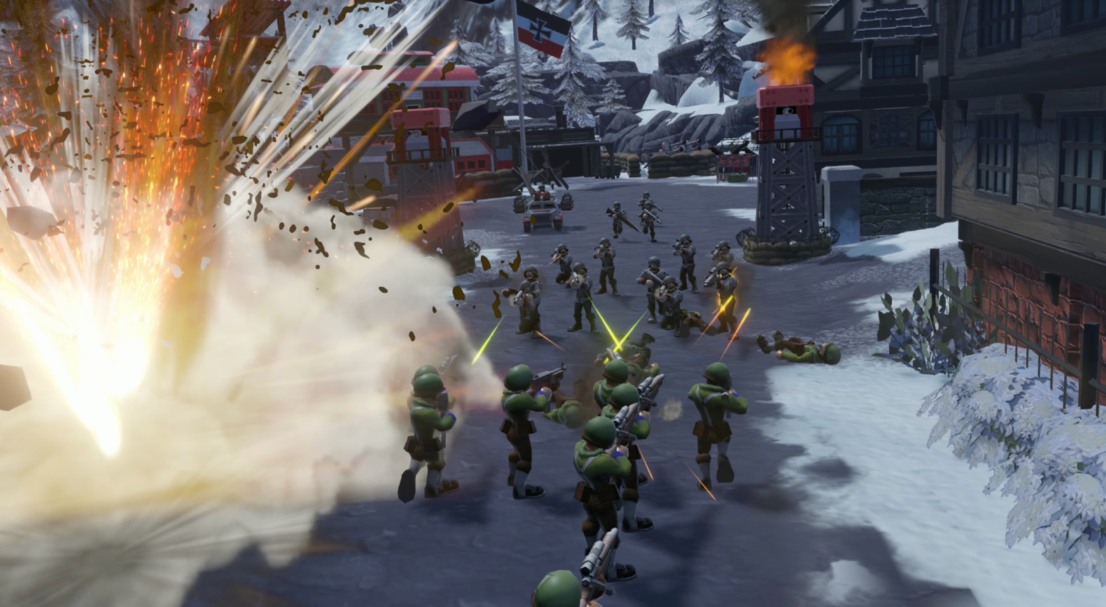 Your infanty will pave the way for you in Final Assault.