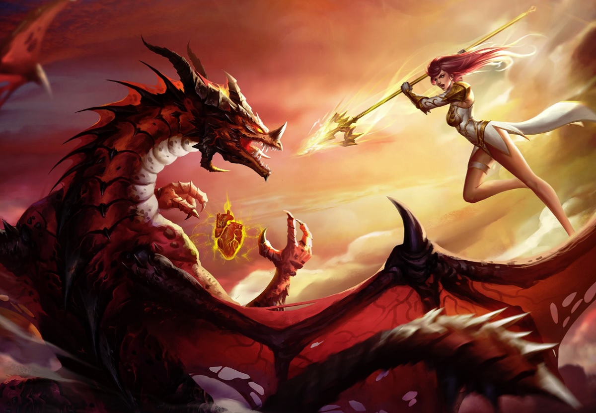 A sample of game art on the Fiverr store.