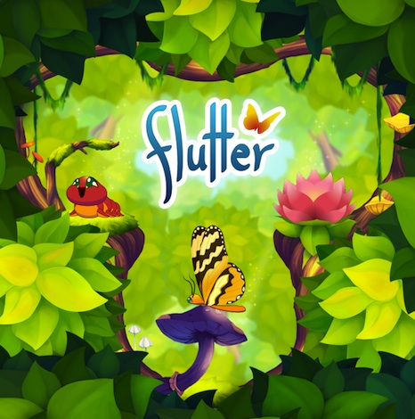 Flutter title screen