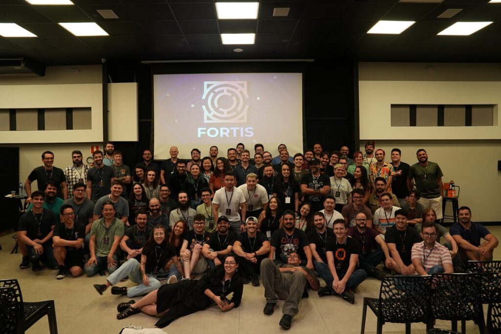 Fortis' team in Brazil.