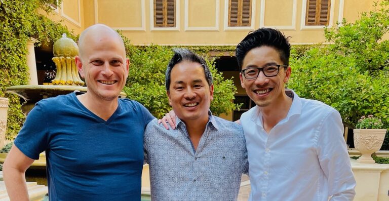 Fortis founders (left to right) Shawn Foust, Steve Chiang, and