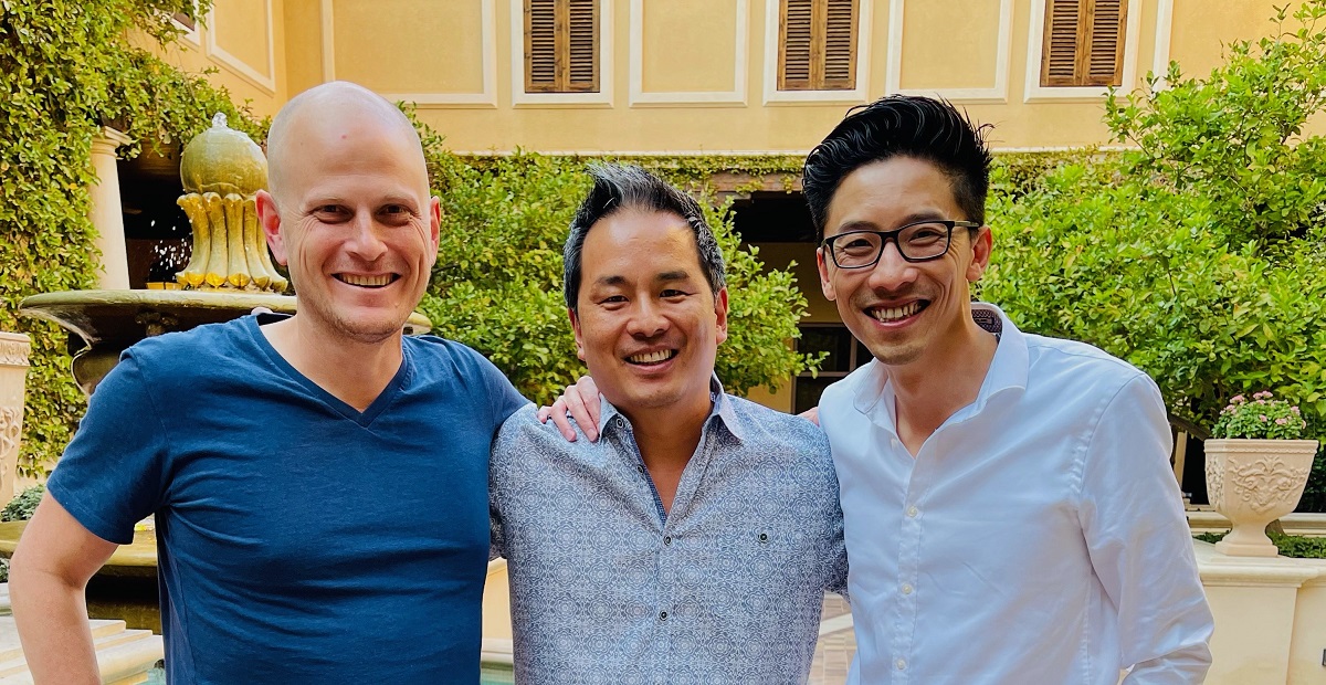 Fortis founders (left to right) Shawn Foust, Steve Chiang, and