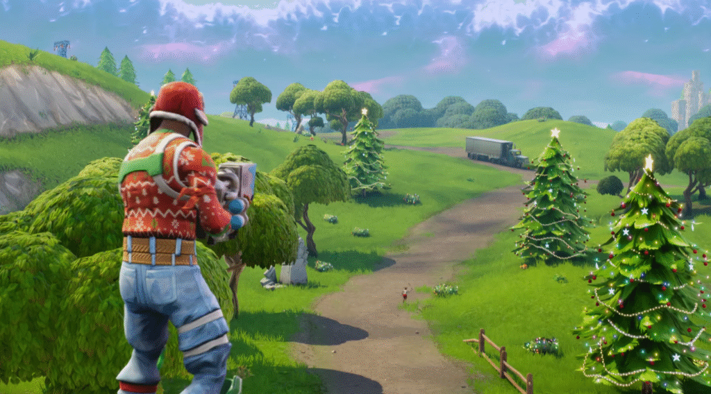 Fortnite gets holiday event — and new in-game spending in Battle Royale mode