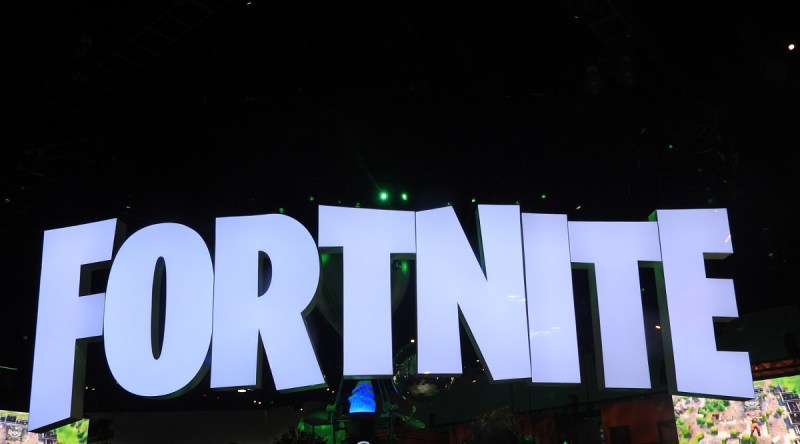 Fortnite booth at E3 2018.