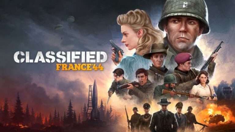 Classified: France '44 is a turn-based tactics game set in WWII.