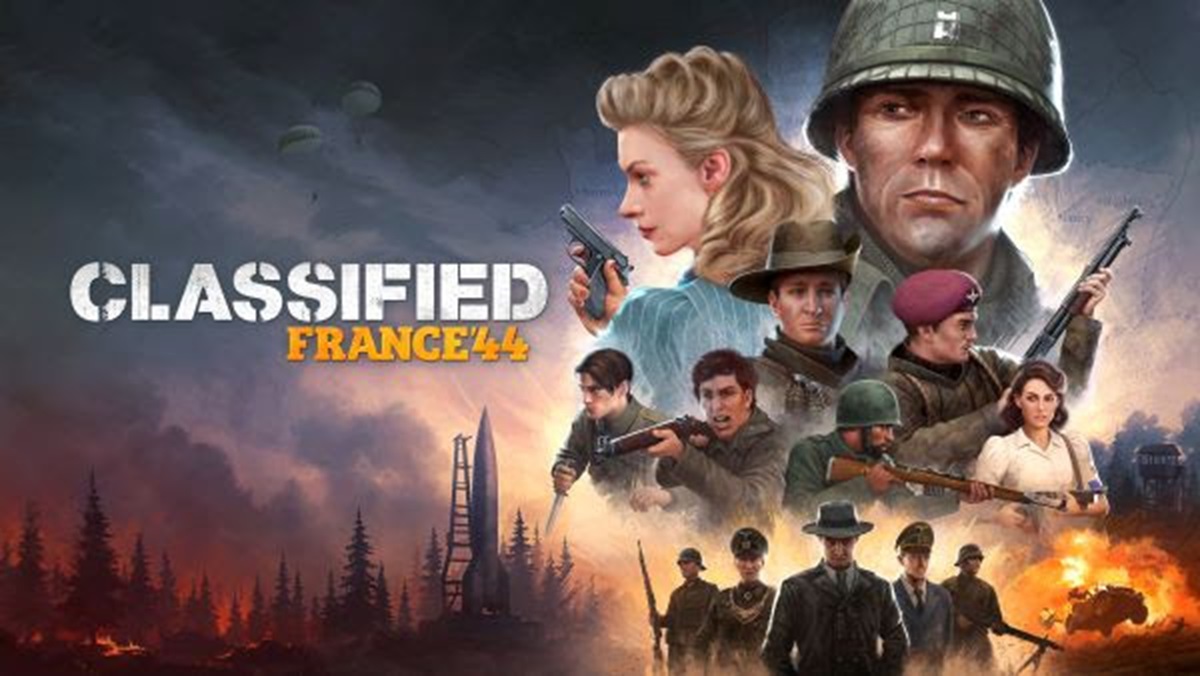 Classified: France '44 is a turn-based tactics game set in WWII.