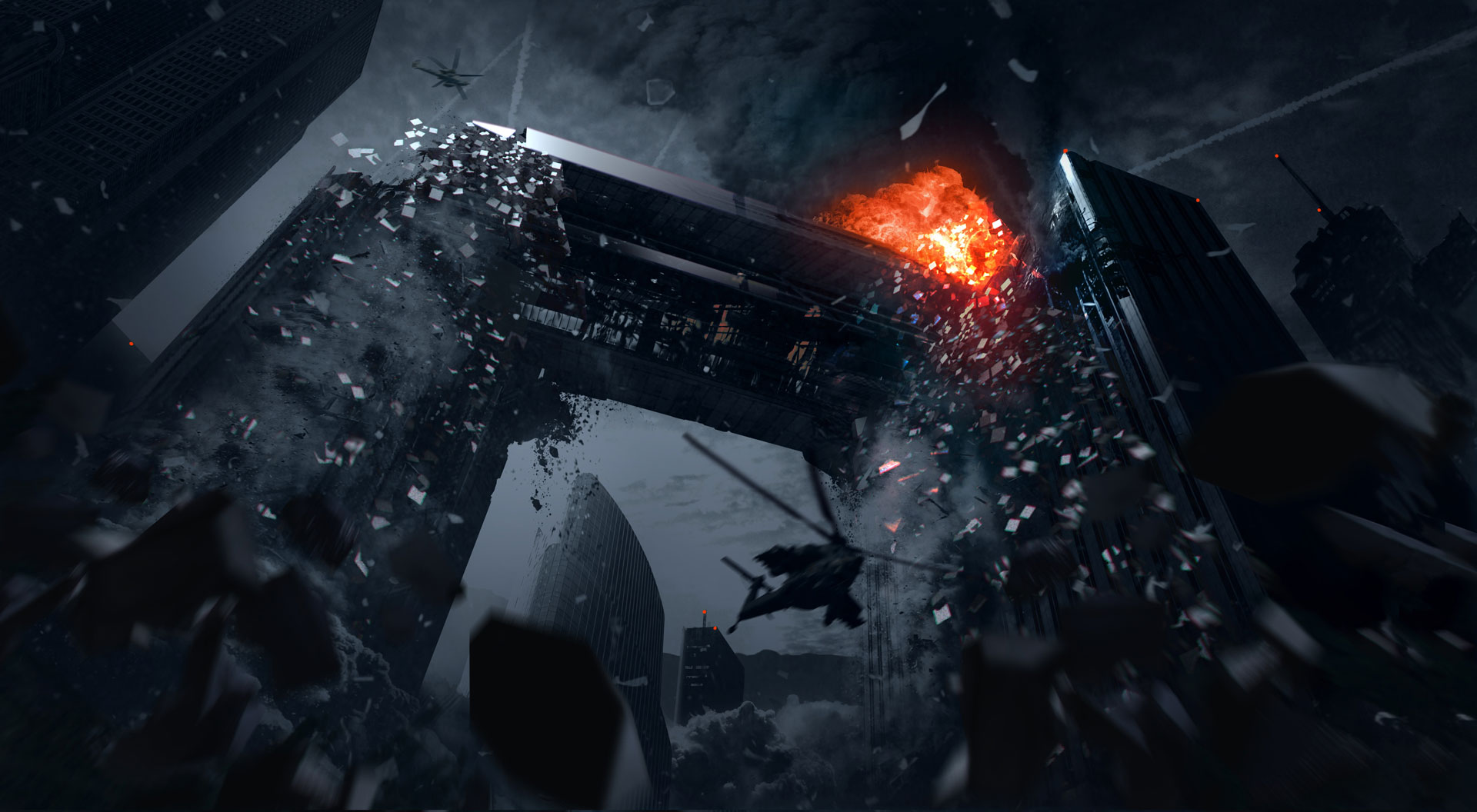 Call of Duty: Ghosts Free Fall map