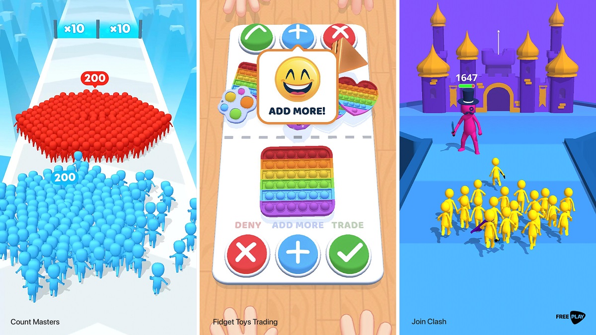 Freeplay's top games.