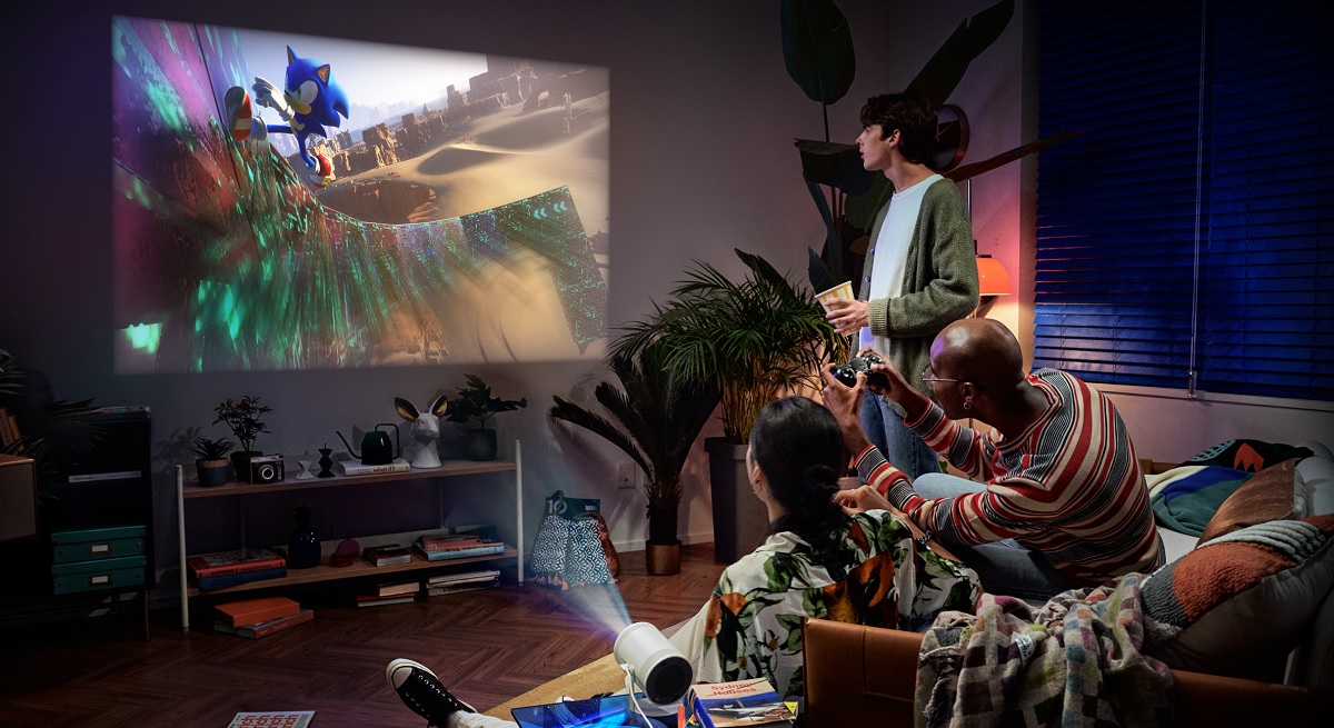 You can take the Samsung Freestyle 2