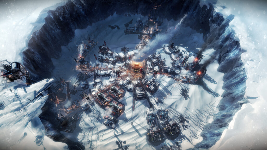 A slightly less frigid oasis from the wintry hell.