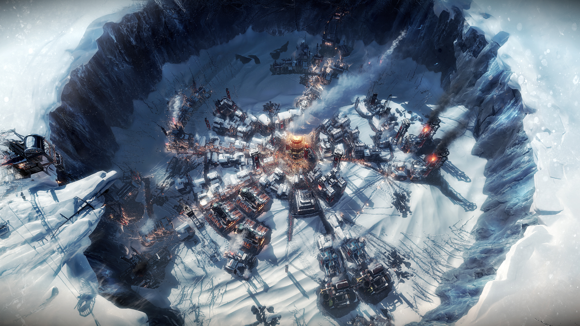 A slightly less frigid oasis from the wintry hell.