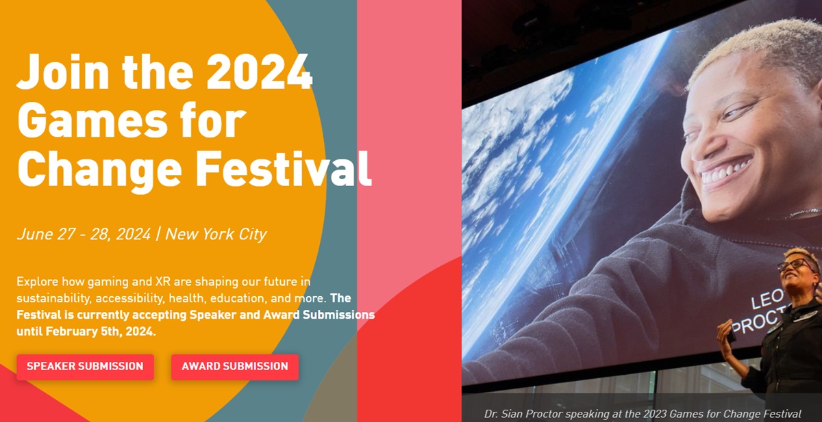 Games For Change Festival 2024.