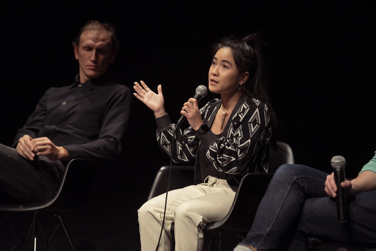 Jae Lin (Hotline Director, Games and Online Harassment Hotline) at Games for Change in 2022.
