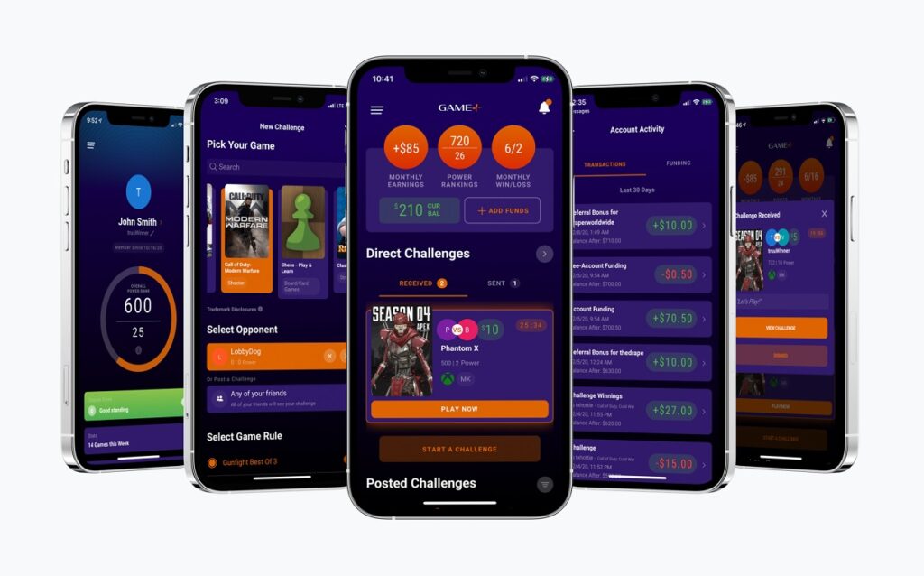 Game+ launches mobile app for skill-based gaming competitions