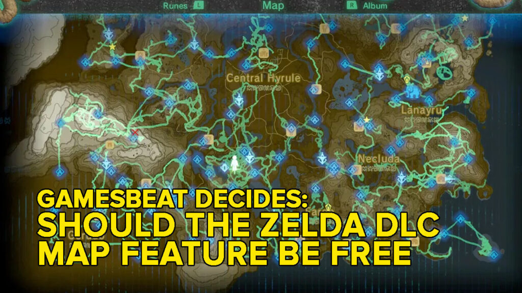 Should Nintendo make Zelda’s map DLC a freebie? GamesBeat Decides